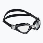 Aquasphere Kayenne μαύρο / ασημί / φακοί διαφανή γυαλιά κολύμβησης EP3140115LC