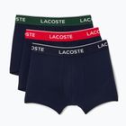 Lacoste boxer shorts 5H3401 3 ζευγάρια μπλε/πράσινο/κόκκινο/ναυτικό