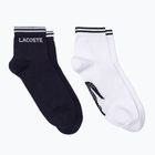 Lacoste ανδρικές κάλτσες τένις 2 ζευγάρια μπλε/λευκό RA4187