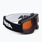 Παιδικά γυαλιά σκι Alpina Piney black matt/orange
