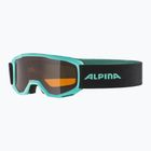 Alpina Piney παιδικά γυαλιά σκι aqua matt/ πορτοκαλί