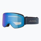 Alpina Slope Q-Lite γυαλιά σκι μαύρο/ dirblue matt/ μπλε