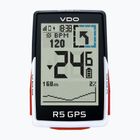 VDO R5 GPS Top Mount-Set μετρητής ποδηλάτων μαύρο και λευκό 64051