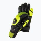 Ανδρικά γάντια σκι LEKI WCR Venom SL 3D μαύρο πάγο/λεμόνι
