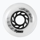 Powerslide Spinner 72/88A τροχοί rollerblade 4 τεμάχια λευκό