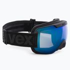 UVEX Downhill 2000 FM γυαλιά σκι μαύρο ματ/καθρέφτης μπλε/καθαρό 55/0/115/24