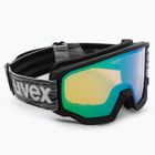 Γυαλιά σκι UVEX Athletic FM μαύρο ματ/πράσινος καθρέφτης lasergold lite 55/0/520/22