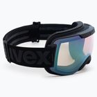 Γυαλιά σκι UVEX Downhill 2000 V μαύρο/πράσινο καθρέφτη variomatic 55/0/123/21