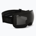 Γυαλιά σκι UVEX Compact FM μαύρο ματ/καθρέφτης μαύρο διαφανές 55/0/130/25