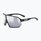 UVEX Sportstyle 237 μαύρα ματ/ασημί γυαλιά ηλίου με καθρέφτη