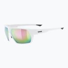 Γυαλιά ηλίου UVEX Sportstyle 238 white matt/mirror pink