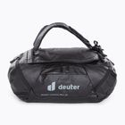 Deuter τσάντα πεζοπορίας Aviant Duffel 40 l μαύρο