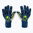 Uhlsport Hyperact Absolutgrip Reflex μπλε και άσπρα γάντια τερματοφύλακα 101123301