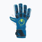 Παιδικά γάντια τερματοφύλακα uhlsport Hyperact Soft Pro μπλε και λευκό 101123901