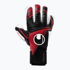 Παιδικά γάντια τερματοφύλακα uhlsport Powerline Absolutgrip Finger Surround μαύρο/κόκκινο/λευκό