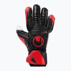 Παιδικά γάντια τερματοφύλακα uhlsport Classic Absolutgrip μαύρο/κόκκινο/λευκό
