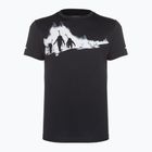 Ανδρικό μπλουζάκι DYNAFIT Graphic CO μαύρο χρώμα/ασπρόμαυρο T-shirt
