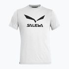 Ανδρικό πουκάμισο trekking Salewa Solidlogo Dry λευκό 00-0000027018