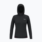 Γυναικεία φούτερ πεζοπορίας Salewa Pedroc PL Hooded black out