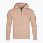 Ανδρικό φούτερ Alpha Industries Back Print Zip με φερμουάρ σε κοραλλί χρώμα