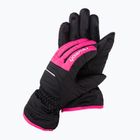 Reusch Alan παιδικά γάντια σκι μαύρο/ροζ 60/61/115