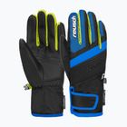 Παιδικά γάντια σκι Reusch Duke R-Tex XT black/brilliant blue/safety yellow