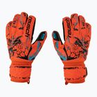 Reusch Attrakt Silver Junior παιδικά γάντια τερματοφύλακα κόκκινα 5372215-3333