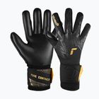 Reusch Pure Contact Infinity Junior παιδικά γάντια τερματοφύλακα μαύρο/χρυσό/μαύρο