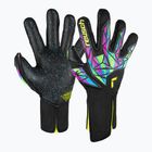 Reusch Attrakt Fusion Strapless γάντια τερματοφύλακα μαύρα/κίτρινο ασφαλείας/μαύρο