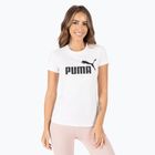 Γυναικείο μπλουζάκι προπόνησης PUMA ESS Logo Tee λευκό 586774 02