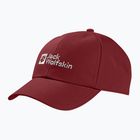 Jack Wolfskin Baseball Cap βαθύ ρουμπίνι