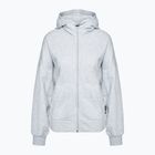 Γυναικείο φούτερ adidas  Studio Lounge Fleece Full Zip light grey