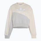 Γυναικείο φούτερ adidas Adicolor Split Trefoil wonder white