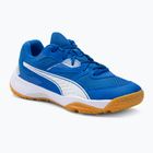PUMA Solarflash Jr II παιδικά παπούτσια βόλεϊ μπλε και λευκό 106883 03