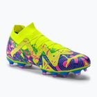 PUMA Future Match Energy FG/AG ανδρικά ποδοσφαιρικά παπούτσια ultra blue/yellow alert/luminous pink