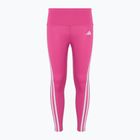 Παιδικό κολάν adidas Essentials Aerorady 3-Stripes High Waisted semi lucid fuchsia/white