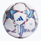 adidas UCL League 23/24 λευκό/ασημί μεταλλικό/φωτεινό κυανό μέγεθος 5 ποδοσφαίρου