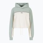 FILA γυναικείο φούτερ Laagna Blocked Hoody jade/αντίκα λευκό