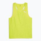 Ανδρικό αθλητικό μπλουζάκι PUMA Run Ultraspun Singlet πράσινο