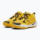 Παιδικά παπούτσια μπάσκετ PUMA Playmaker Pro JR yellow sizzle/puma blackl