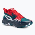 Ανδρικά παπούτσια μπάσκετ PUMA Genetics club navy/cold green/for all time red