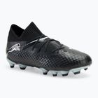 Παιδικά παπούτσια ποδοσφαίρου PUMA Future 7 Pro FG/AG Jr puma black/puma silver