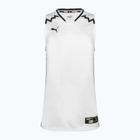 Ανδρικό μπασκετικό μπλουζάκι PUMA Hoops Team Game Jersey puma λευκό