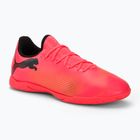 PUMA Future 7 Play IT μπότες ποδοσφαίρου sunset glow/puma black/sun stream