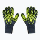 Γάντια τερματοφύλακα uhlsport Prediction Absolutgrip HN Fit navy/white/fluo yellow