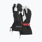 Γυναικεία γάντια σκι ORTOVOX Merino Freeride 3 Finger μαύρο raven