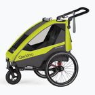 Τρέιλερ ποδηλάτου Qeridoo Sportrex 1 new lime green