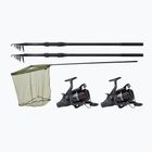 JRC Defender 2 Rod carp combo 2 καλάμια + 2 μπομπίνες + δίχτυ προσγείωσης