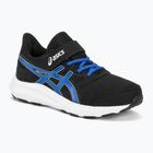 ASICS Jolt 4 PS παιδικά αθλητικά παπούτσια τρεξίματος μαύρο/μπλε χρώμα