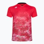 Ανδρικό πουκάμισο τένις YONEX Crew Neck κόκκινο CPM105053CR